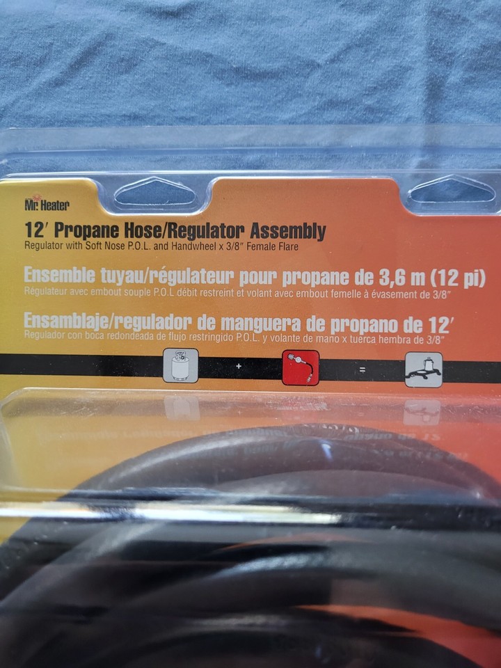 NEW Mr. Heater 12' Propane Hose/Regulator F273072 eBay