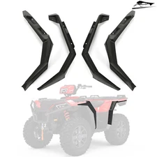 4 Fender Flares Mud Flaps For Polaris Sportsman 850 XP 1000 2017-2023 #2882455