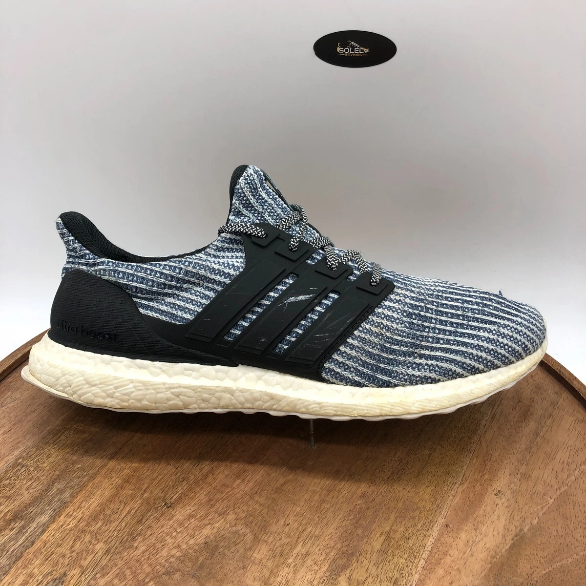 Adidas ultra boost 4.0 parley carbon blue cheap