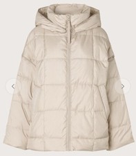 Rrp£279 Bnwt Womens Masai Tabiha Down Jacket-stone Colour Sz Xxl