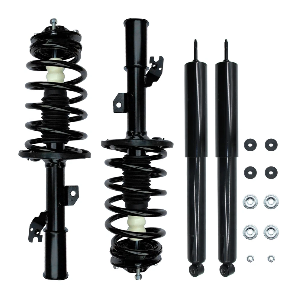 4 piezas puntales delanteros + amortiguadores traseros para Toyota Sienna modelo 2005-2010 de 7 asientos Foto 4 de 4