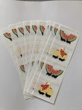 Mrs. Grossman’s Lot Of 10 Strips ANT PICKNIC  scrapbooking Stickers