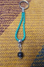 NAUTICAL CORD KEYCHAIN PENDANT COCCU MATTE LUCKY CHARM CRAFT SARDINIAN