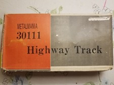 VTG MetalMania 30111 Highway Track Tin Toy w/Key