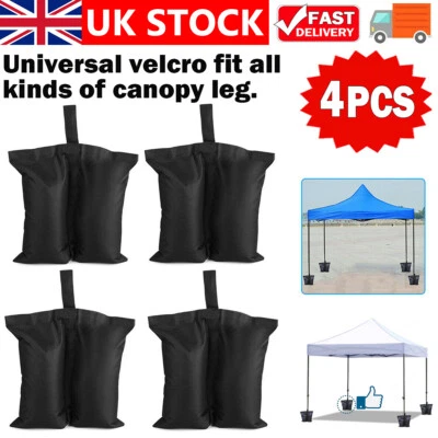 4XGarden Gazebo Foot Leg Feet Weights Sand Water Bags for Marquee Party Tent