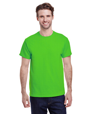 Gildan Mens G500 Solid Heavy Cotton Plain Short Sleeve Blank Casual Fit T-Shirt