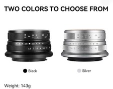 7artisans 25mm 1.8 Manual Focus LENS f/ Fujifilm X Mount FX Camera