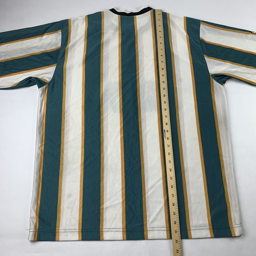 Vintage 90s Nike Los Angeles LA Galaxy MLS Striped Soccer Jersey Mens XL X-Large - Picture 13 of 13
