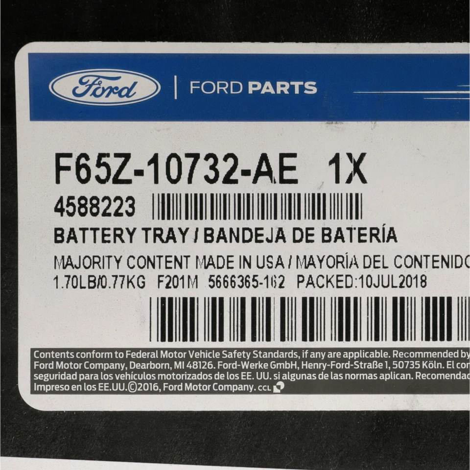 NUEVO OEM Ford Expedition F-150 F-250 Lincoln Navigator Soporte Batería Bandeja Montaje Foto 3 de 3