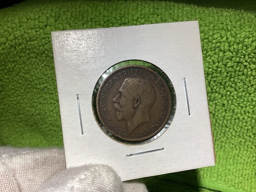 1917 BRITISH HALF PENNY FREE SHIPPING 🚢 - Picture 2 of 2