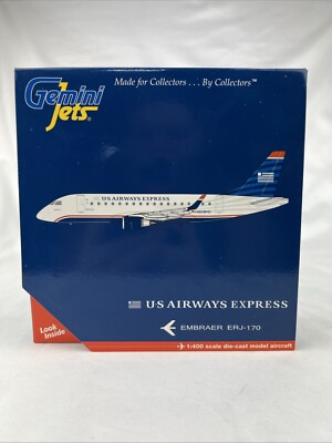 Gemini Jets US Airways Express Embraer ERJ-170 1:400 N803MD GJUSA1256