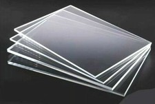 Clear Acrylic PERSPEX 3MM Plastic Sheet 297mm x 210mm / A4 