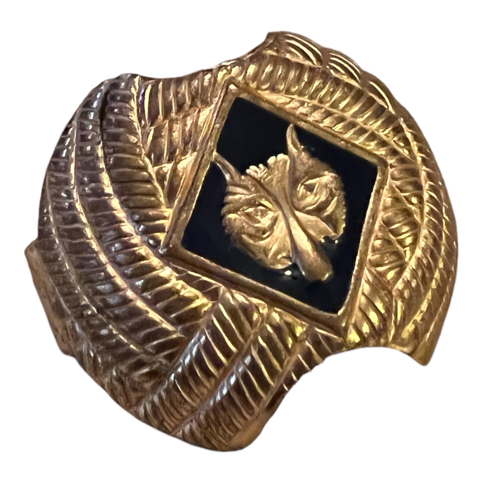 2 Vintage Gold Tone Cub Scout Neckerchief Tie Pins eBay