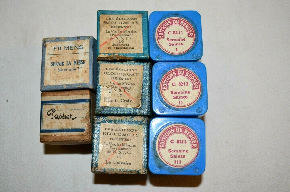 Lot de 8 Films Anciens Noir et Blanc Religieux - Photo 3/4