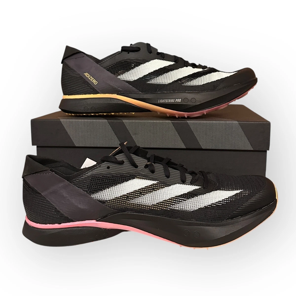 adidas Adizero Avanti Spikes Black White for Sale | Authenticity