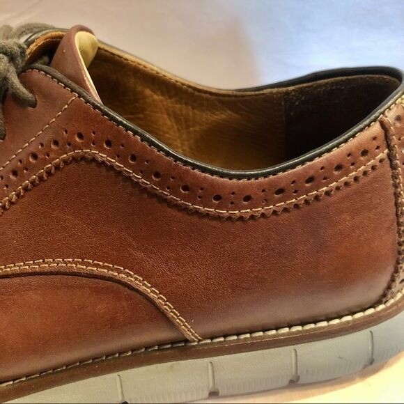 Johnston & Murphy Holden Plain Toe Men’s Shoe Size 9M Mahogany Full Grain Johnston & Murphy Holden Plain Toe Men main image 4