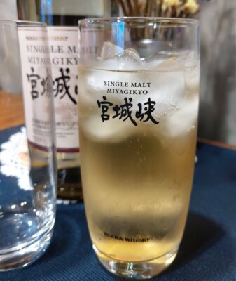 Nikka Miyagikyo Single Malt whisky highball Tumble Glass Japanese Whisky Glass 