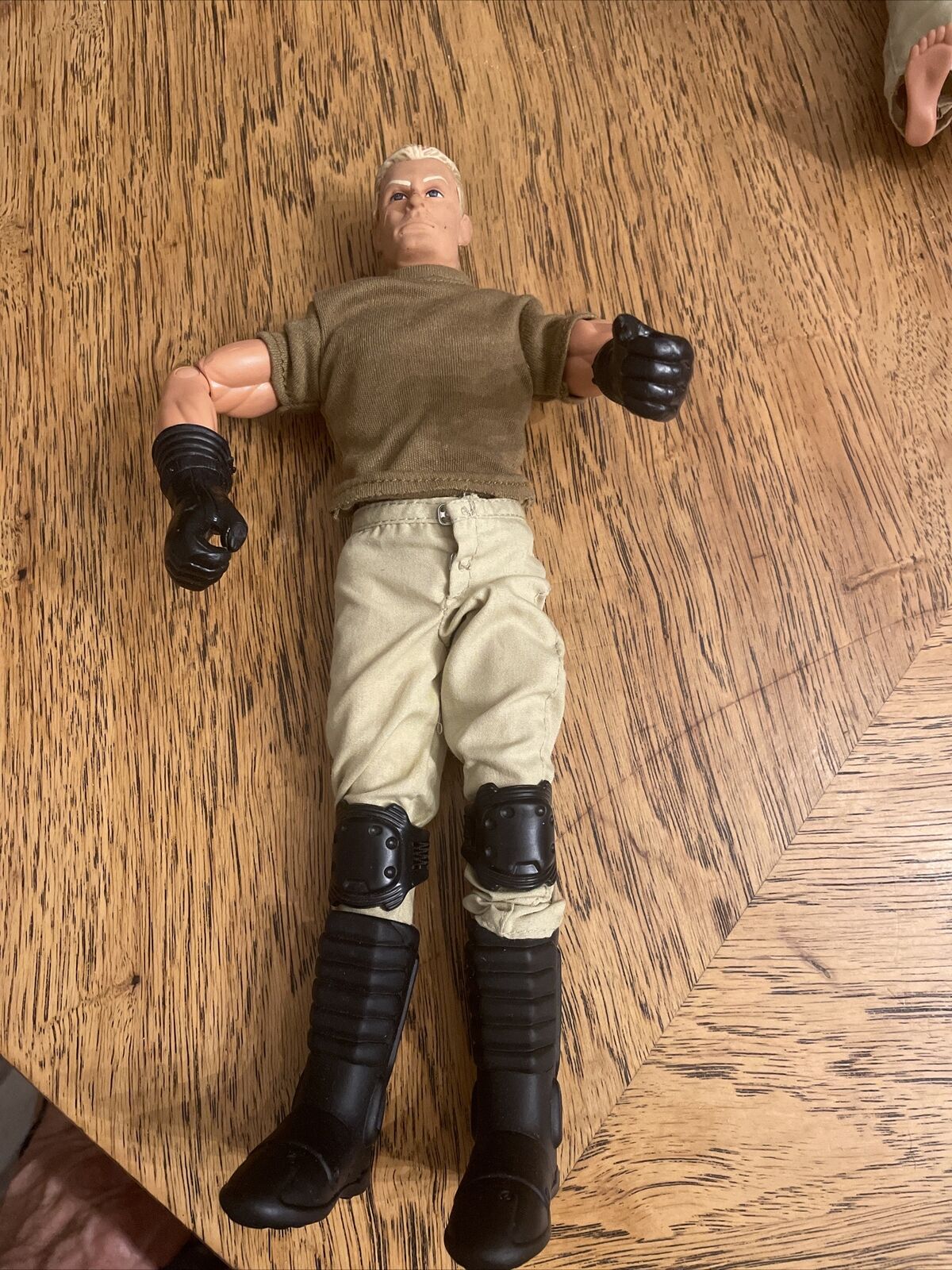 2003 Hasbro Talking GI JOE 12in Action Figure Soft Face Mouth Moves Toy
