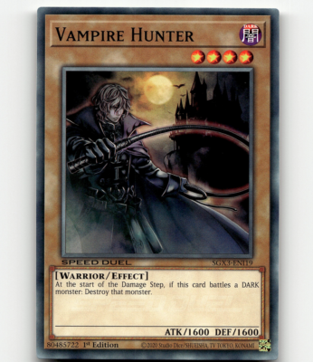 Yugioh Vampire Hunter Speed Duel GX: Duelists of Shadows