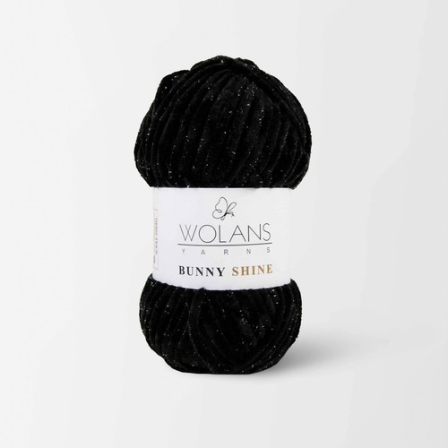 Wolans Bunny Shine Wool Yarn Knitting Crochet Crafts 100g Ball 30 Colours - Picture 9 of 24