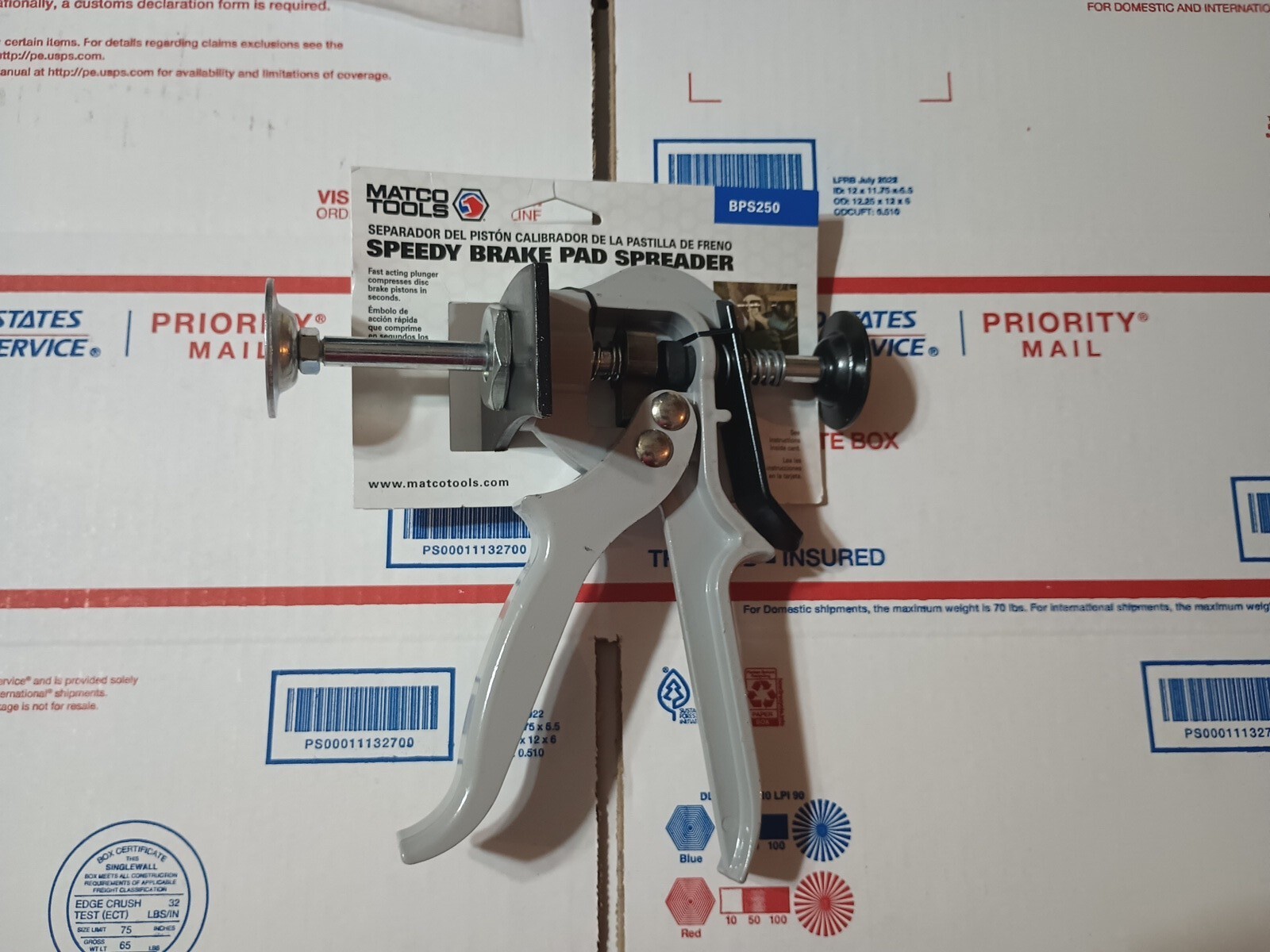 MATCO TOOLS SPEEDY BRAKE PAD SPREADER BPS250 BRAND NEW eBay