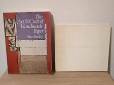 Papermaking Lot Art & Craft 1968 Library of Congress Handmade Paper Studley