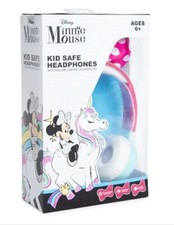 LIMITED EDITION NEW DISNEY MINNIE MOUSE KID-SAFE VOLUME LIMITING HEADPHONES