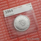 1964 Canada $1 Silver Dollar Coin - Uncirculated + Beautiful! #coinsofcanada