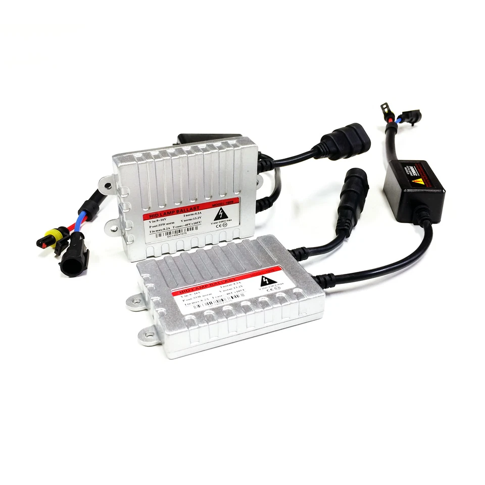 A1 XENON H1 High Power HID Kit AC 55W Premium Slim Ballast Headlight Bulbs - Image 2 of 4