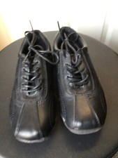 NWOB JOSEPH ALLEN BLACK DRESS SHOES Uniform Formal School size boys US 13