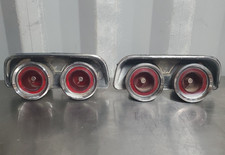 1968 Dodge Charger Tail Light Pair Oem Mopar 