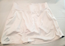 Adidas Aeroready Women's Pull On Golf Skort Tennis Pickleball Skirt White Size S