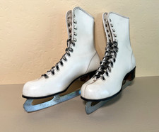 Vintage Sheffield   Made In Canada Women's Ice Skates Size 8