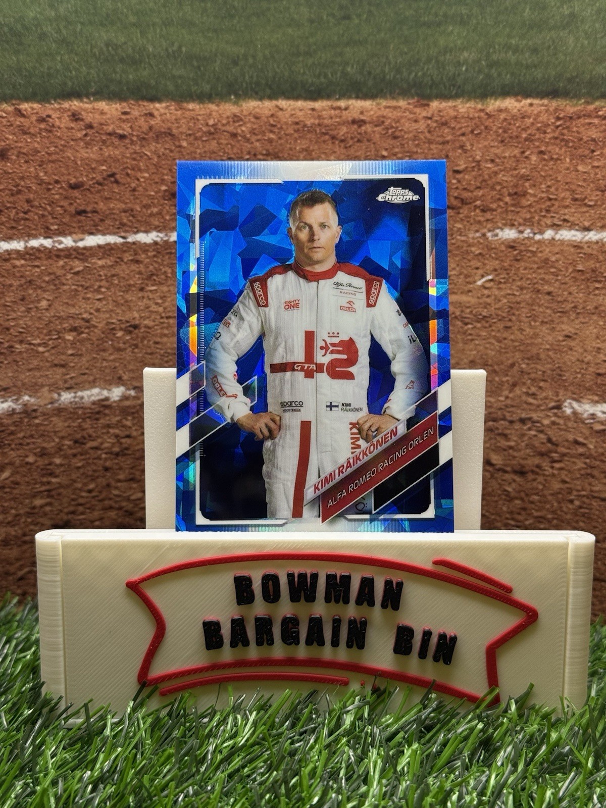 2021 Topps Chrome Sapphire Edition Formula 1 - F1 Racers Kimi Raikkonen #15