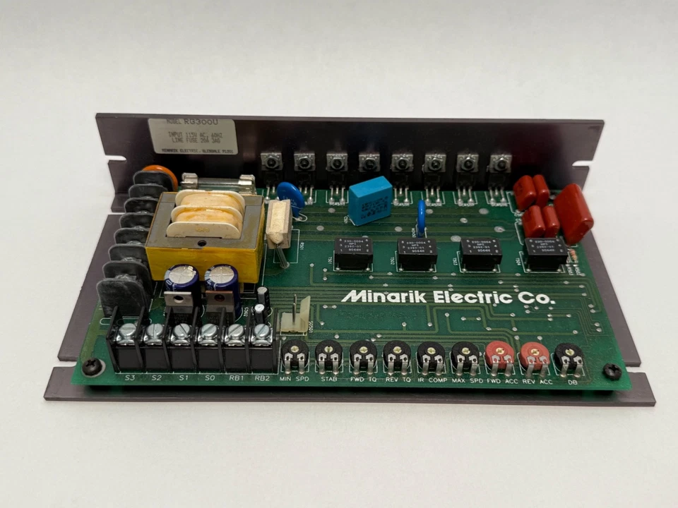 Minarik RG300U DC Motor Speed Controller Drive Card Board Module RG-300-U - Image 2 of 4