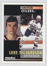 1991-92 Pinnacle French Luke Richardson #212 0b4