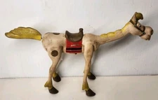 Bendable Figure - Jolly Jumper (Lucky Luke)- 1984 Dargaud Has Wear / Stain