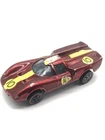 Vintage 1968 Hot Wheels Redline Red/Magenta LOLA GT70