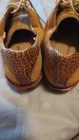 B Makowsky Carter Brown Suede Lace-up Shoes Womens  10 M Leather Wedge — photo 9