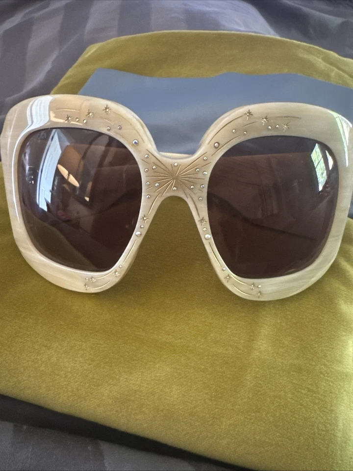 Gafas de sol Gucci Shield GG de gran tamaño