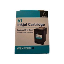 HP 61 Compatible Black Replacement Inkjet Printer Cartridge NEW FRESH Wexford