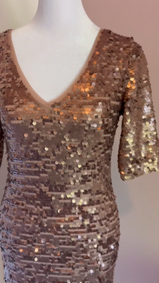 NWT BCBG MAXAZRIA SIZE S Maura Rose Gold Sequin V-neck Bodycon Mini Dress | eBay NWT BCBG MAXAZRIA SIZE S Maura Rose Gold Sequin V-neck Bodycon Mini Dress | eBay
