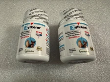 *Read* 2x Vetoquinol Zylkene 75mg Calming Aid for Small Pets - 30 Capsules (60)