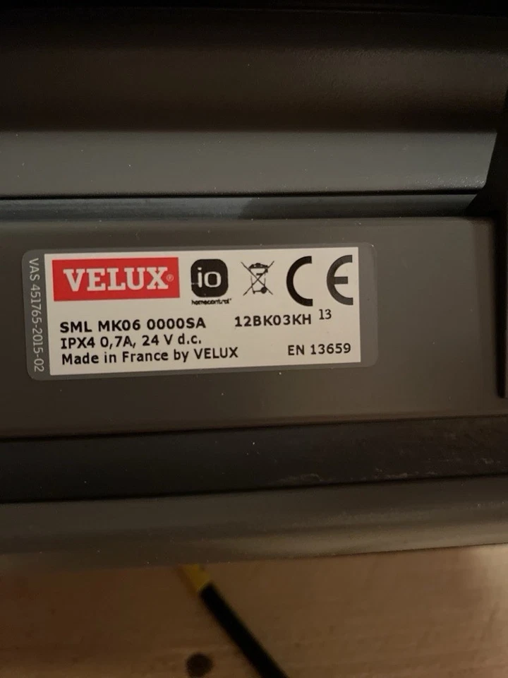 VELUX Elektro-Rollladen Dachfenster Außenrolladen SML PK06 P06 0000S VERSAND24H - Bild 3 von 3