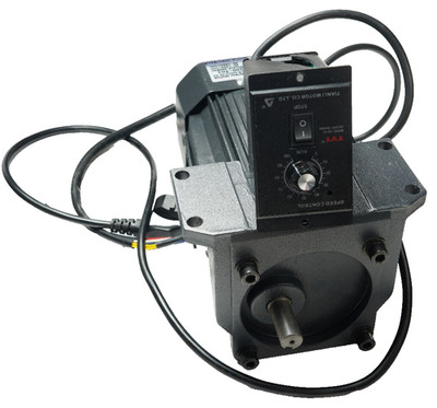elektrischer Motor, 200W Getriebe, mit Steuerung 6GU-10K, 230V Speed 1-100U/min