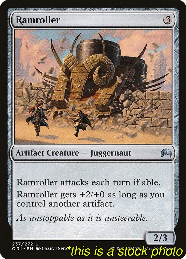 Magic Ramroller Magic Origins 237 Lightly Played