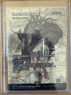 Wizards of the Coast MTG The Cloudsea Djinn 0016 Final Fantasy Mythic EN