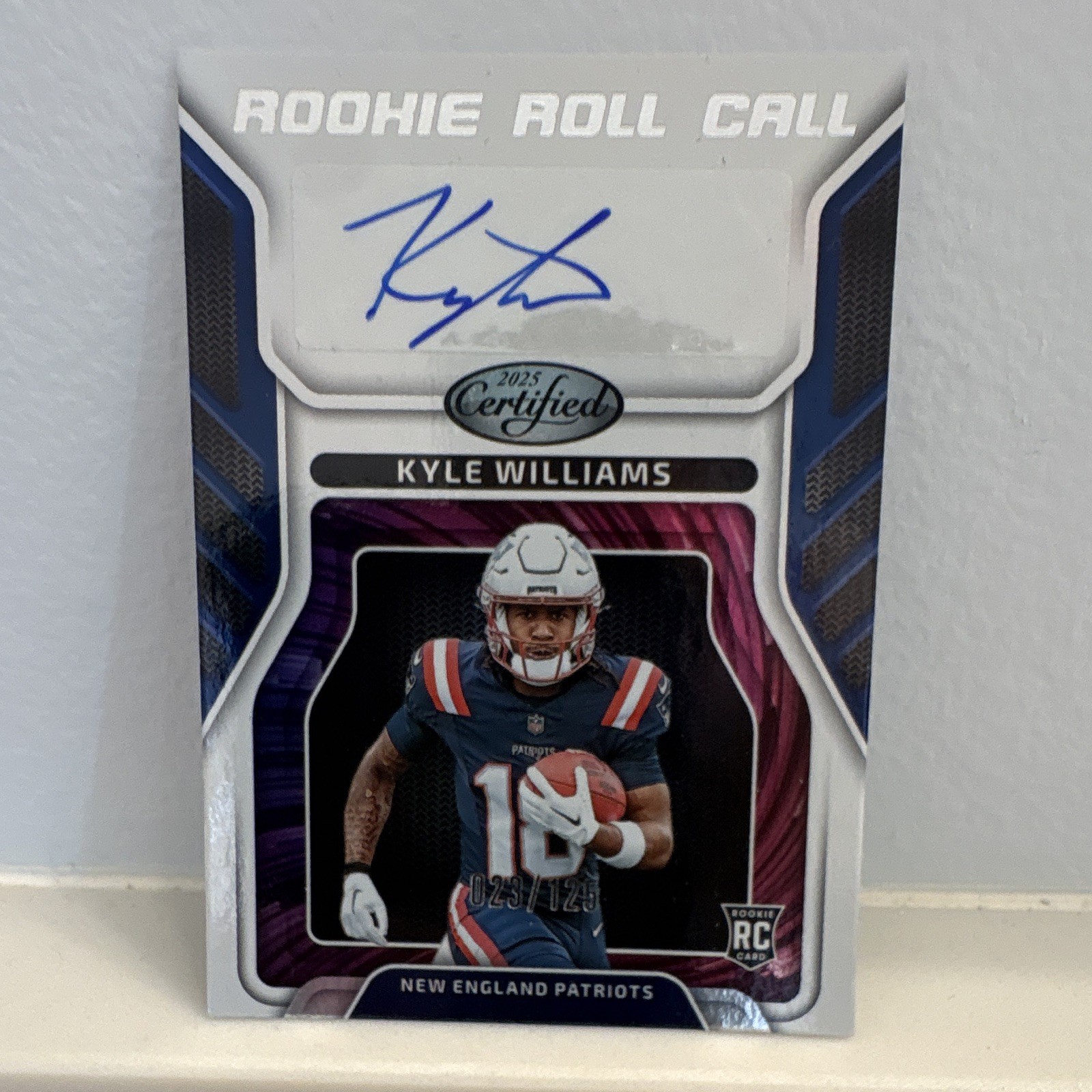 2025 Panini Certified - Rookie Signatures Kyle Williams #RRC-KWS /75 (AU, RC)