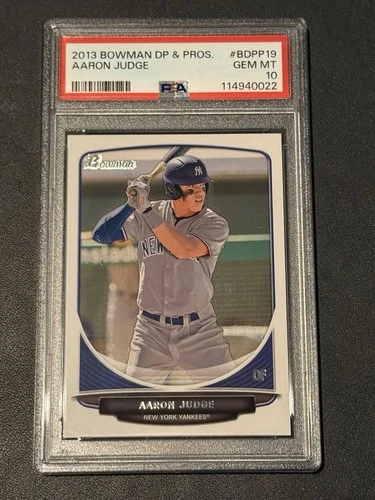 2013 Bowman DP Pros Aaron Judge PSA 10