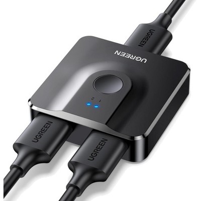 HDMI 2.0 Switch 4K@60Hz Bidirektional HDMI Splitter 1 in 2 Out/2 in 1 Out